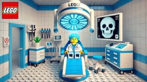 Рентгеновский аппарат LEGO для зубов и черепа для стоматологов! Конструктор лего, сборка лего.