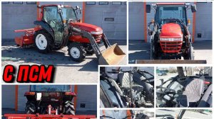 Мини-трактор Yanmar AF326 с родным погрузчиком