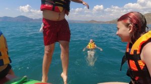 прогулка на "банане" в пос. Орджоникидзе 28.07.2022