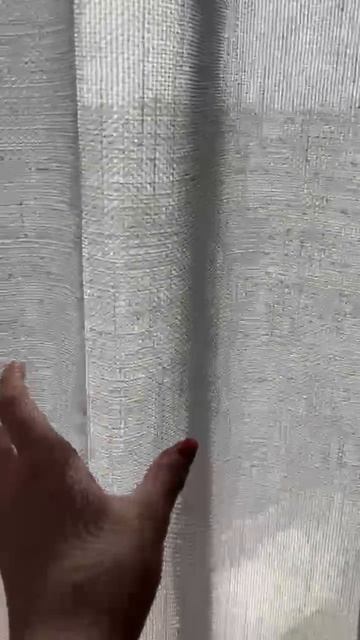 Тюль-сетка на панорамные окна