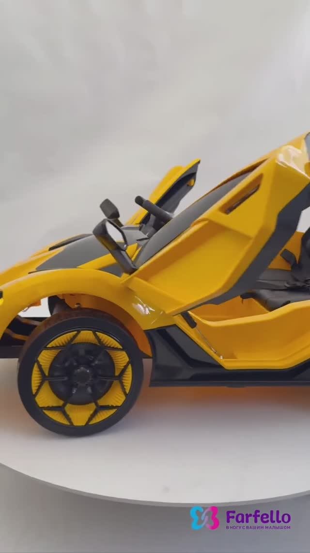 Детский электромобиль как настоящий суперкар в миниатюре! 🏎️Топовая новинка, модель TR125