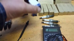 Свечи зажигания NGK,с большим пробегом,маленьким пробегом и новые из упаковки