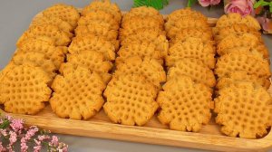 Арахисовое печенье за 10 минут! Хрустящее снаружи, нежное внутри 🍪