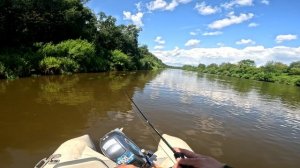 Рыбалка на р.Чепца. Одиночная рыбалка перед грозой