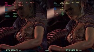 RTX 4070 Ti vs RTX 5060 Ti | 1440p