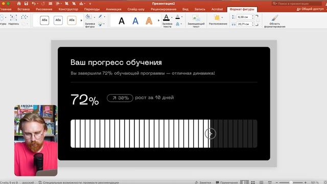 Эффектная анимация диаграммы