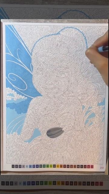 Coloriages Mystères Disney - Les Grands Classiques Tome 11 #disney #tinkerbell #disneyplus