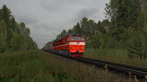 ZDSimulator, едем на ТЭП70-0127 по Псковской области