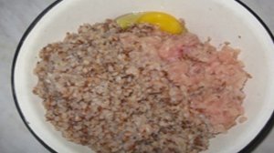 Гречаники с куриным фаршем