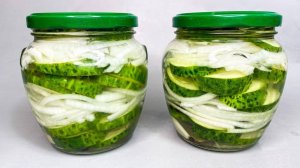 И 50 БАНОК БУДЕТ МАЛО!!! Вкуснейшие ОГУРЦЫ с ЛУКОМ, КОТОРЫЕ ПОНРАВЯТСЯ ВСЕМ!!