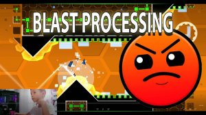 Geometry Dash Секретный уровень и Blast Processing