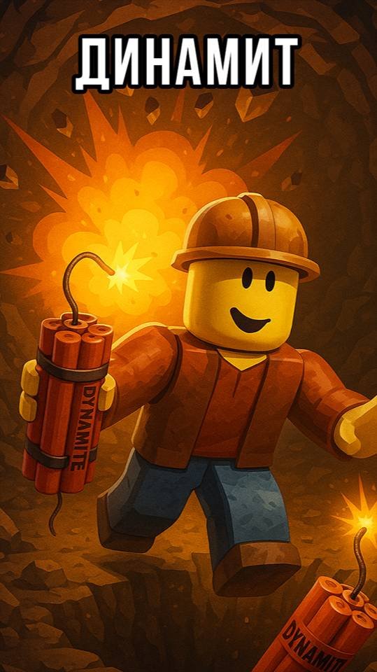 Создание динамита в Roblox Studio