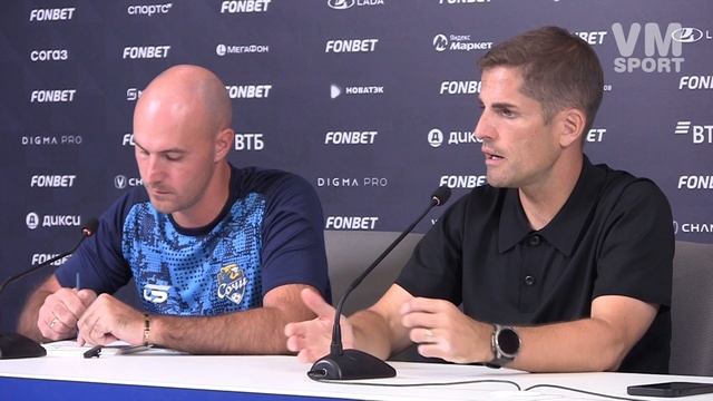 Роберт Морено после поражения Сочи от "Динамо" об обещании вернуть половину своей месячной зарплаты смотреть онлайн