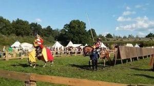 Конный рыцарский турнир в Ивангородской крепости, фрагмент #2, 20.08.2016 16:15:44