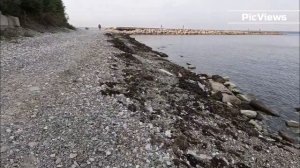 Анапа сегодня 30 июля 2025. Пляж Высокий Берег. Чёрное море. Отдых и погода в Анапе сейчас