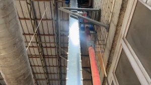 Ковшовая нория НК-10-8м установленная в Краснодарском крае на очистке сои