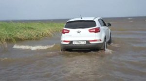 киа sportage 3 через реку