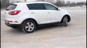 дрифт на киа спортейдж