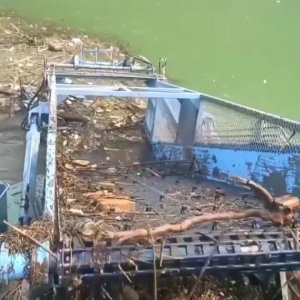 Вот так очищают водоемы в Европе.