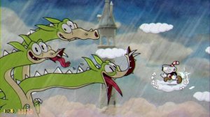 Cuphead | Босс - Грим Матчстик | Средняя сложность A+