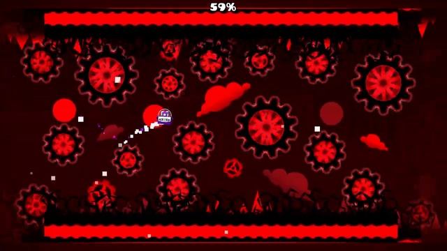 СЛОЖНЕЙШИЙ Уровень BLOODBATH от Riot & More / Geometry Dash смотреть онлайн