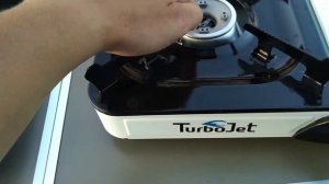 Горелка (газовая плитка) с регулятором пламени Turbojet TJ300G-B. Куплена в Всеинструменты.