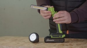 Аккумуляторный LED-фонарь Greenworks G24UL (арт.3503707)