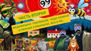 "Голубая Крыница". 99. Камень-доктор. Медовухи. Трапеза местная. Часть 2.