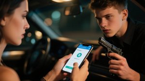 Санкт-Петербург: Парень 19-лет угрожая пистолетом пытался ограбить водителей
