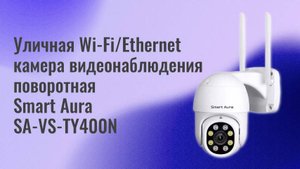 Уличная камера видеонаблюдения поворотная Smart Aura SA-VS-TY400P