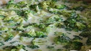 Гратен из брокколи