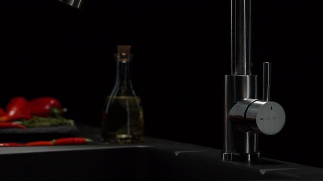 X-Joy S Смеситель для кухни с вытягивающимся изливом в цвете сатин смотреть онлайн