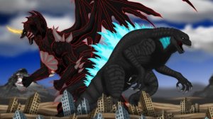 Д Рекс зила часть 2 Д Рекс зила против тёмного разрушителя