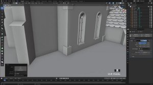 Blender Making of - Stylized Church Timelapse