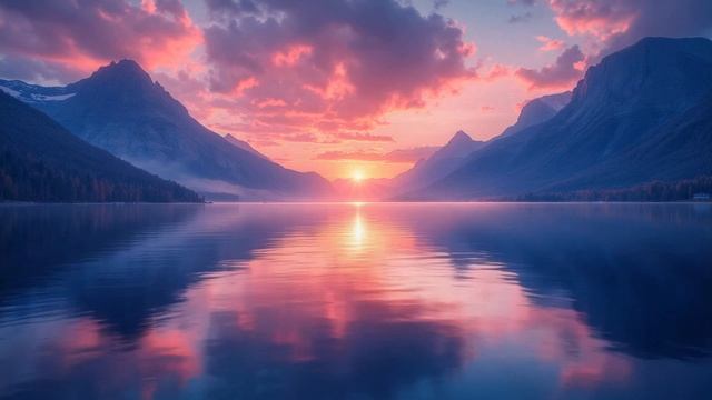 Deep Chillout Music for Ultimate Focus & Relaxing Work – Sunset Lake Ambient Sounds