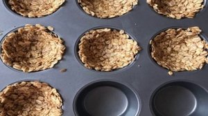 Гранола-корзинки с греческим йогуртом