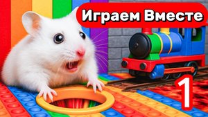 ЛАБИРИНТ С ЛОВУШКАМИ ДЛЯ ХОМЯКА 🐹 СУПЕР ИСПЫТАНИЯ ИЗ МУЛЬТИКОВ ДЛЯ ХОМЯКА ! ВИДЕО ДЛЯ ДЕТЕЙ №1