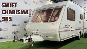 ОБЗОР каравана с ДВУХЪЯРУСНОЙ КРОВАТЬЮ / SWIFT CHARISMA 565