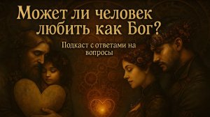 Может ли человек любить как Бог? Аудиоподкаст с ответами на ваши вопросы