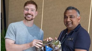 MrBeast получил эксклюзивную кнопку от YouTube за 400 миллионов подписчиков.