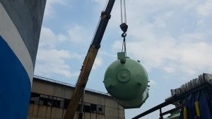 ионитный фильтр приехал. Распаковка