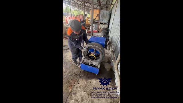 Станок для резки шин R-700-2. Видео от клиента. смотреть онлайн