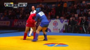 АБДУЛЛАЕВА (UZB) и ГАСПАРЯН (FIAS 1). Чемпионат мира по самбо 2024 в Казахстане