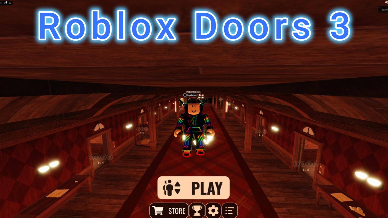 Играю в Roblox Doors! Часть 3! DoctorChumMine