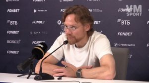 Валерий Карпин после победы "Динамо" над Сочи о ротации состава и набираемом тонусе Ивана Сергеева.