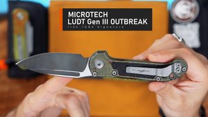 Сравнение Microtech Outbreak LUDT Gen III и LUDT ZombieTech Gen II