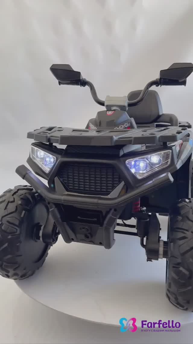Новинка! Детский электромобиль квадроцикл Farfello TR124 смотреть онлайн