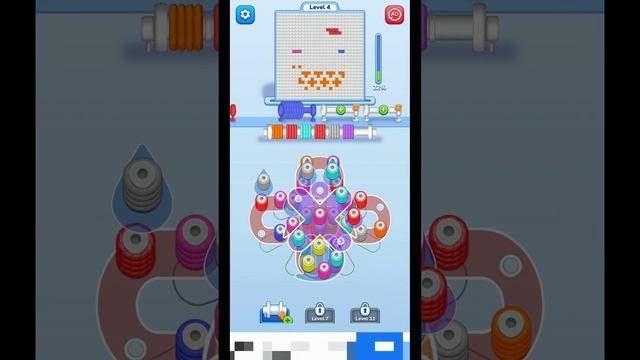 Color Thread: Wool Sort ﻿Jam|Mobile Games смотреть онлайн