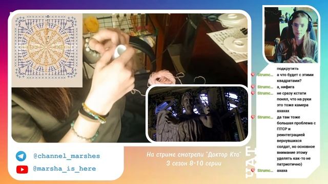 Вяжем квадратики для кардигана - день 4 (ПОЛНАЯ ВЕРСИЯ)