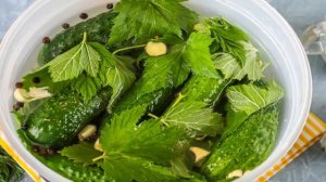 Бабушкин рецепт огурцов